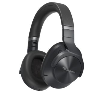 Technics EAH-A800 Noise-Canceling Wireless Over-Ear Headphones (Black)