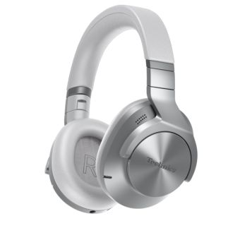 Technics EAH-A800 Noise-Canceling Wireless Over-Ear Headphones (Silver)